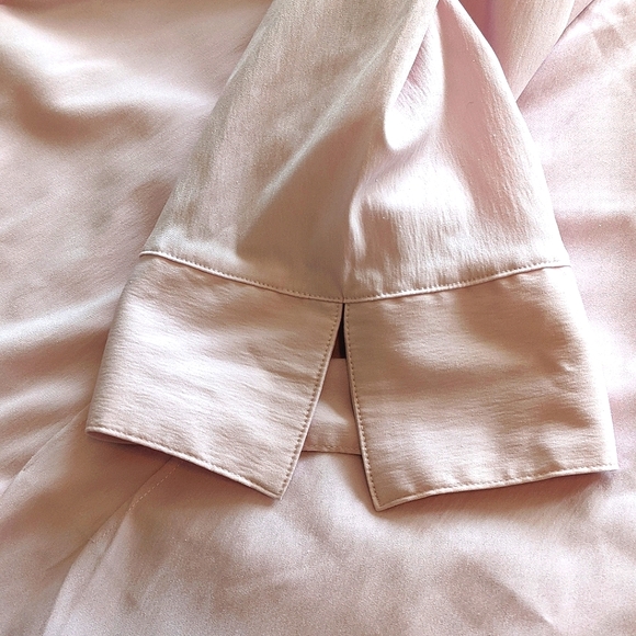 Pink A&E Sport v-neck button down summer Size 26 - Picture 5 of 10